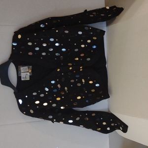 Cherrys cropped sweater SZ M NWOT